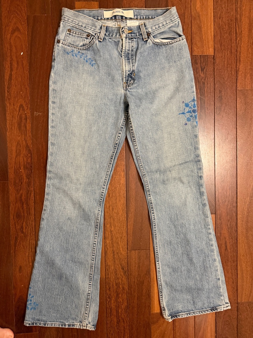 GAP vintage y2k lightwash flare jeans